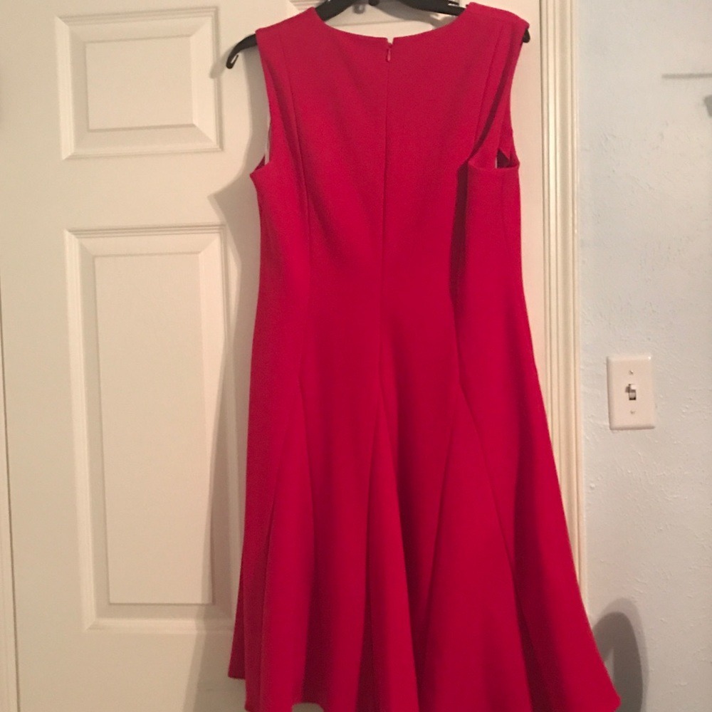 Red Calvin Klein Dress - Picture 3 of 3